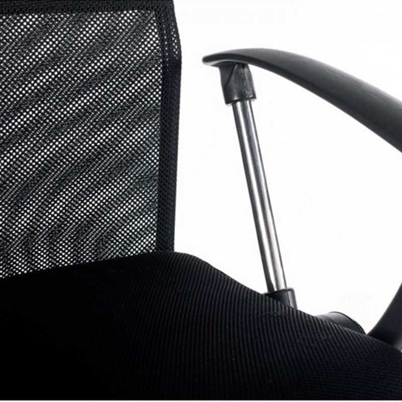 Sillón de despacho Meeting altura ajustable negro 110/120x50x50 cm 4