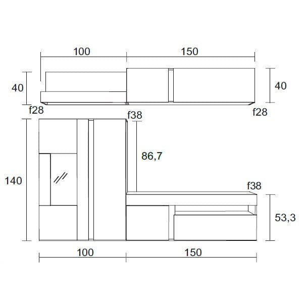 salon-argos-plus-250-cm-sable-pizarra-0019026
