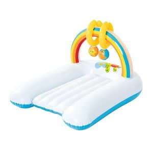 Colchoneta hinchable cambiador Bestway con juguetes sonoros 81 x 63 cm