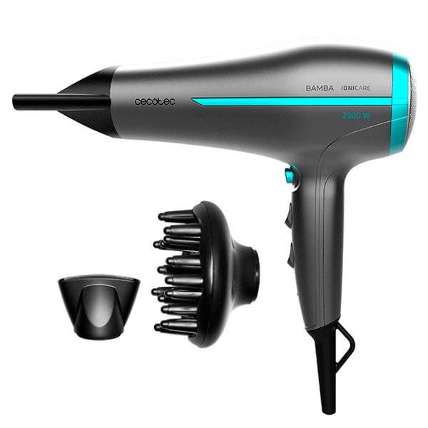 Secador-de-pelo-Cecotec-IoniCare-5200-Aura-2300W-2-velocidades-3-temperaturas-negro