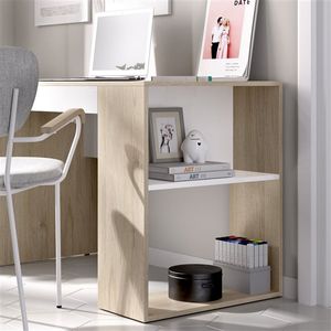 Escritorio Teo con estante + 1 cajón 74,5x115x50 cm