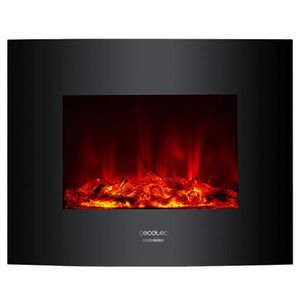 Chimenea eléctrica decorativa de pared Ready Warm 2600 Curved Flames