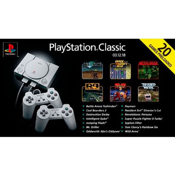 playstation-classic-sony-con-2-mandos-gris-0028322
