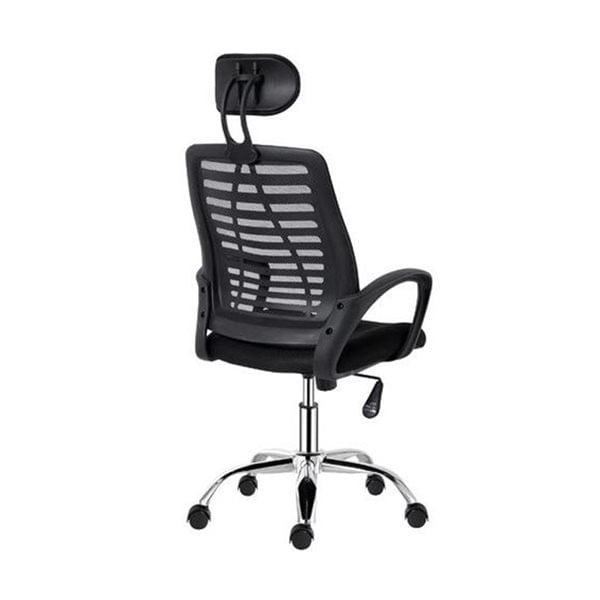 Sillón de despacho Repo altura ajustable negro 91-102x47x50 cm 2