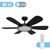 ventilador-de-techo-ibe-4042-universal-blue-luz-led-55w-6-aspas-negro-brillo-ø106x29-cm-0027088