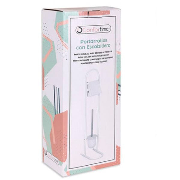 portarrollos-con-escobilla-confortime-blanco-mate-41x17x11-cm-0027907