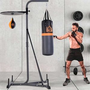 Sacos de boxeo con soporte regulable  166.5 cm - 181.5 cm