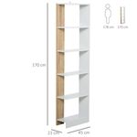 estanteria-homcom-5-niveles-homcom-con-base-elevada-roble-blanco-170x45x21-cm-0029481