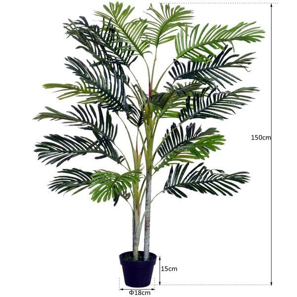palma-artificial-outsunny-19-ramas-verde-150-cm-0029710