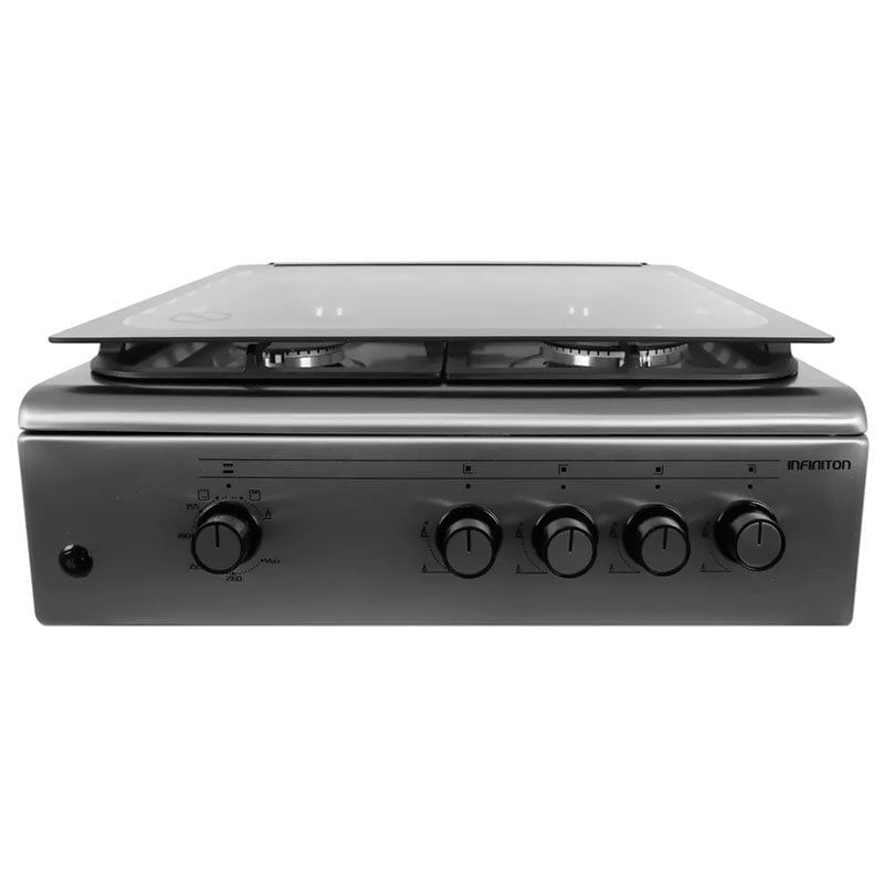 cocina-de-gas-con-horno-infiniton-cc6867ehix-inox-85x60x66-cm-0044596