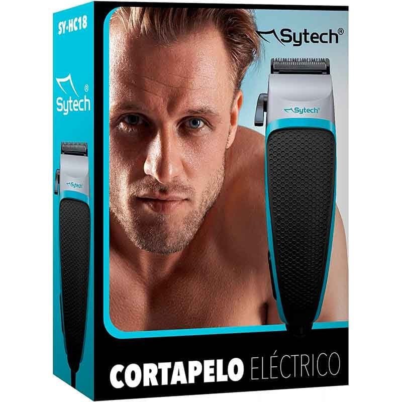 recortadora-de-pelo-y-barba-sytech-syhc18-10w-cuchillas-de-acero-inox-accesorios-negro-azul-0045449