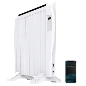 Emisor térmico Ready Warm 1200 Thermal Connected Cecotec 900W control Wifi vía Smartphone blanco