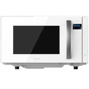 Microondas sin plato GrandHeat 2300 Flatbed Touch White Cecotec 23L 800W blanco