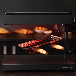 Raclette con parrilla Cecotec Chesse&Grill 6000 Black 600W negro