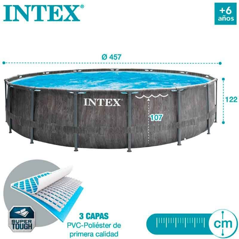 piscina-desmontable-prism-frame-greywood-intex-16805l-con-depuradora-gris-ø457x122-cm-0045935