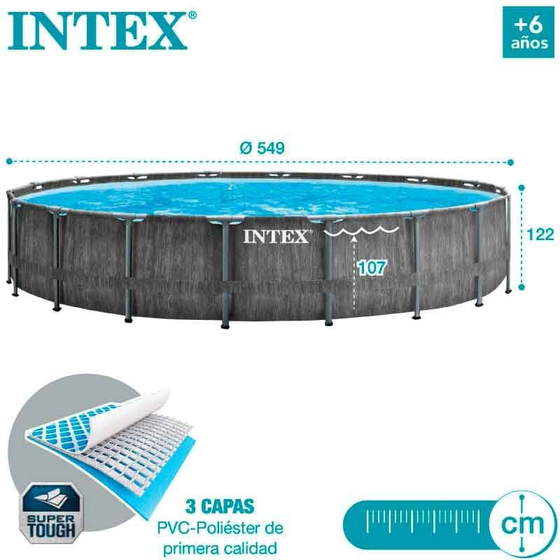 piscina-desmontable-prism-frame-greywood-intex-24311l-con-depuradora-gris-ø549x122-cm-0045936