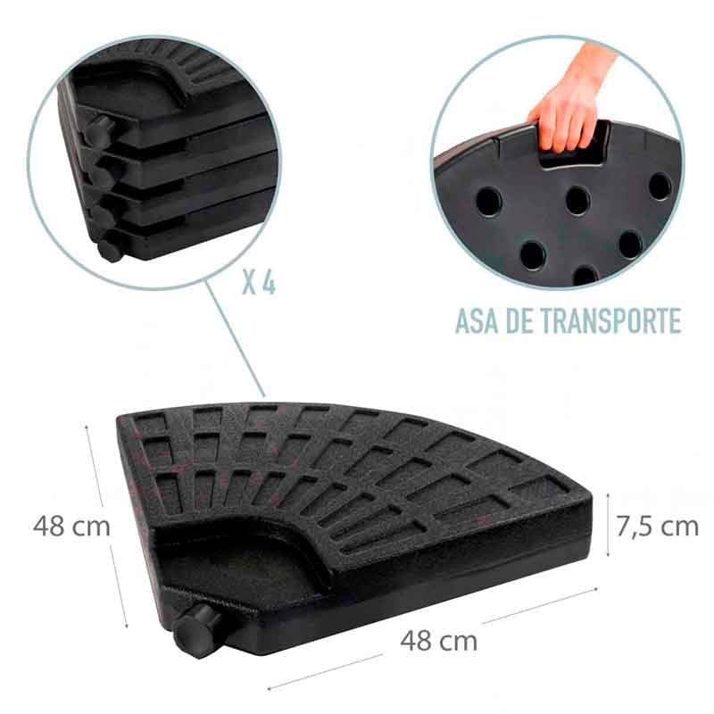 base-de-sombrilla-aktive-rellenable-negro-ø96-cm-0046150