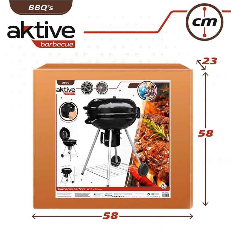 barbacoa-de-carbon-aktive-con-tapa-ruedas-negro-ø57x86-cm-0046164