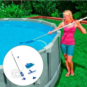 Kit de manteniemiento para piscina Deluxe Intex con mango telescópico