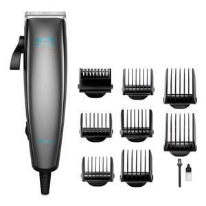 Cortapelos con cable Cecotec Bamba PrecisionCare Power Blade Titanium 500mAh 9 peines negro/inox