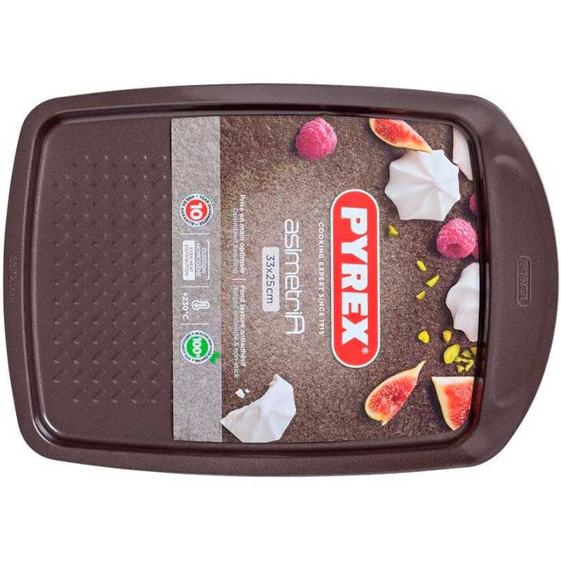 bandeja-para-horno-asimetria-pyrex-antiadherente-inox-25x33-cm-0046587