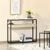 mueble-recibidor-homcom-tablero-de-cristal-templado-negro-roble-85x108x28-cm-0046540