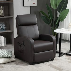 Sillón relax de masaje Homcom eléctrico reclinable 98x68x88 cm