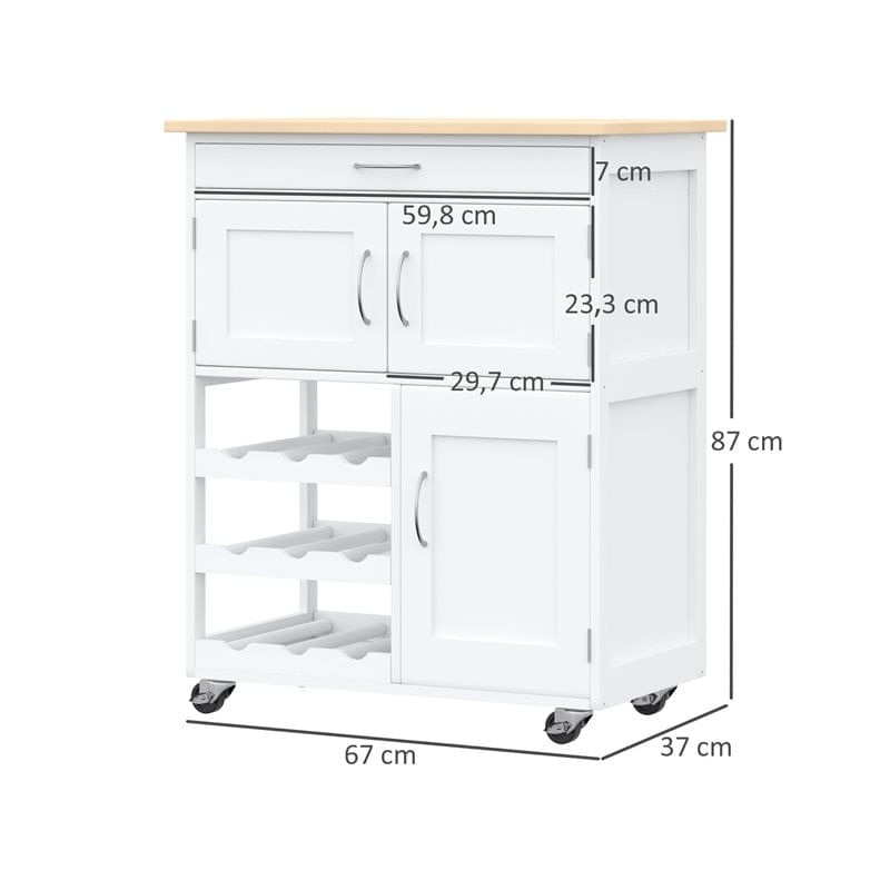 carrito-de-cocina-auxiliar-homcom-1-cajon-3-compartimentos-botellero-blanco-natural-87x67x37-cm-0046713