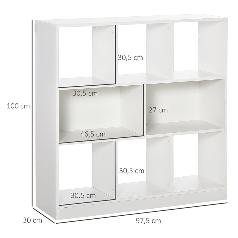 estanteria-homcom-8-compartimentos-blanco-100x97-5x30-cm-0046778