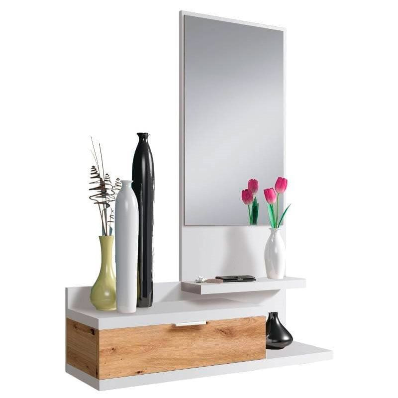 mueblerecibidorliaconespejoroblenodiblancoartik116x81x29cm0047165