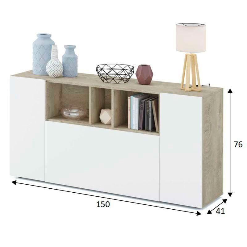 aparador-loira-3-puertas-3-modulos-blanco-roble-76x150x41-cm-0047954