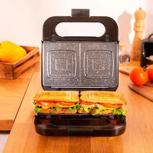 Sandwichera Cecotec Rock'nToast Family 4 en 1 1000W inox