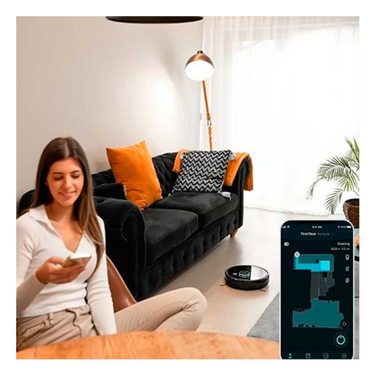 Robot aspirador Cecotec Conga Eternal Max Vital 4 en 1 conexión App