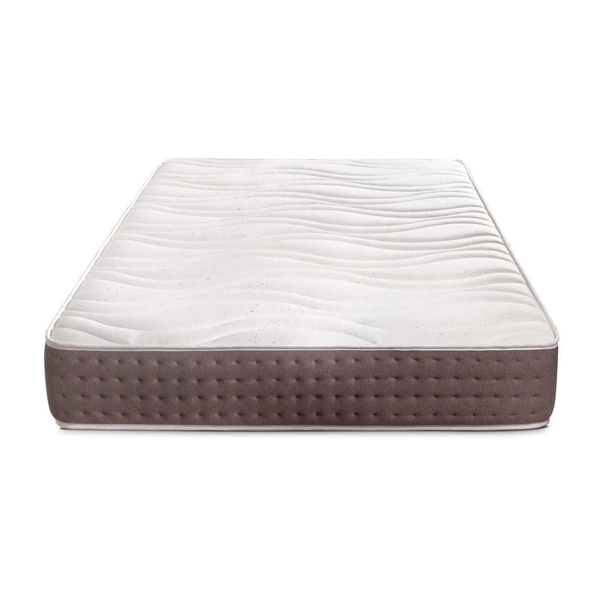 Colchón Visco Lite núcleo Flexcel viscoelástica premium blanco