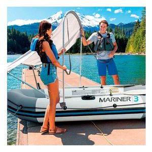 Toldo para barco Intex gris 142x160x142 cm