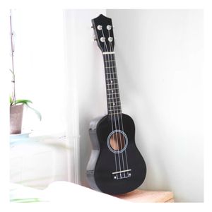 Ukelele soprano Homcom 4 cuerdas ajustables 53x17,5x6,2 cm