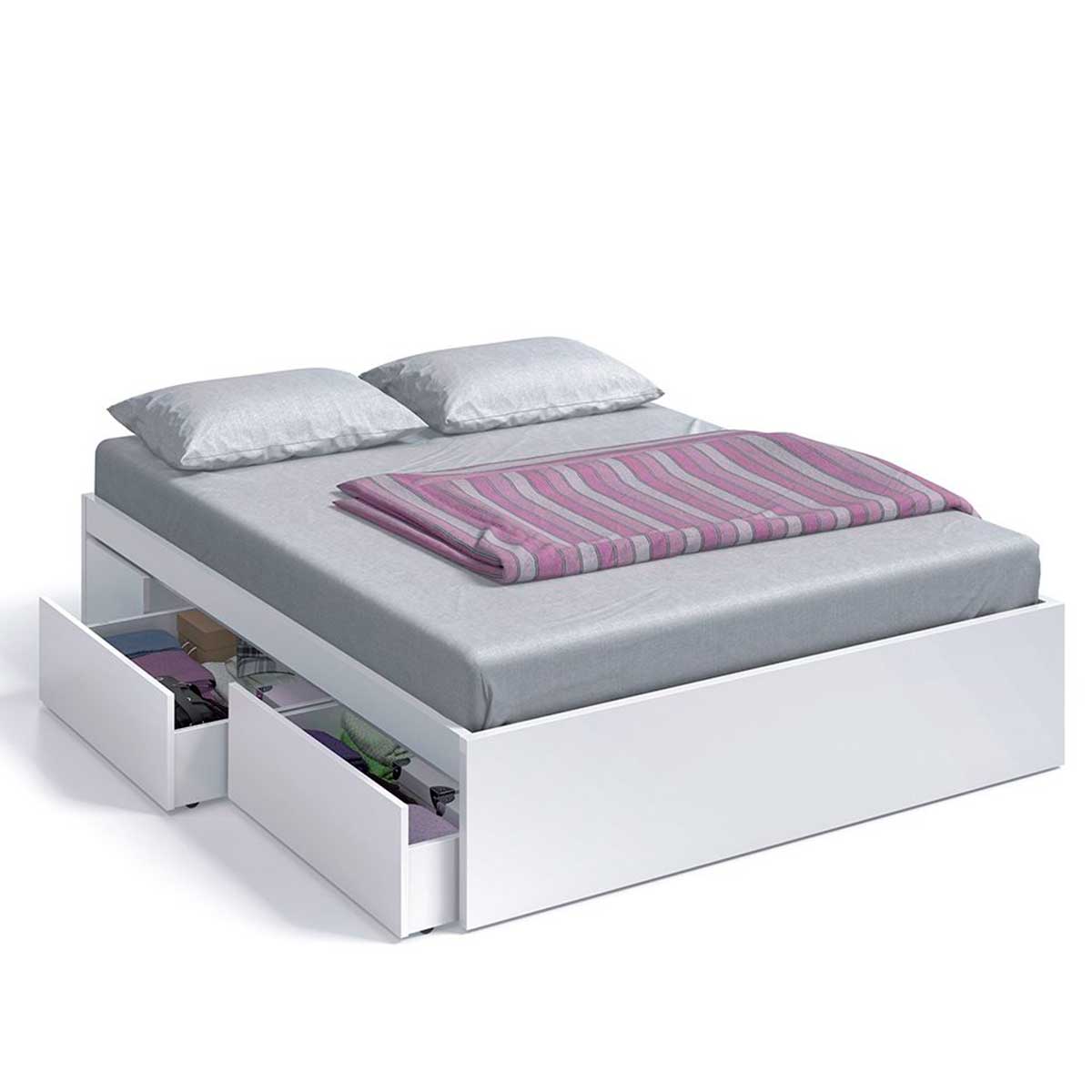 Cama-Bed-4-cajones-blanco-artik-37x156x196-cm