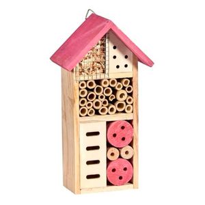 Casita de insectos para pared 26x13x8,5 cm
