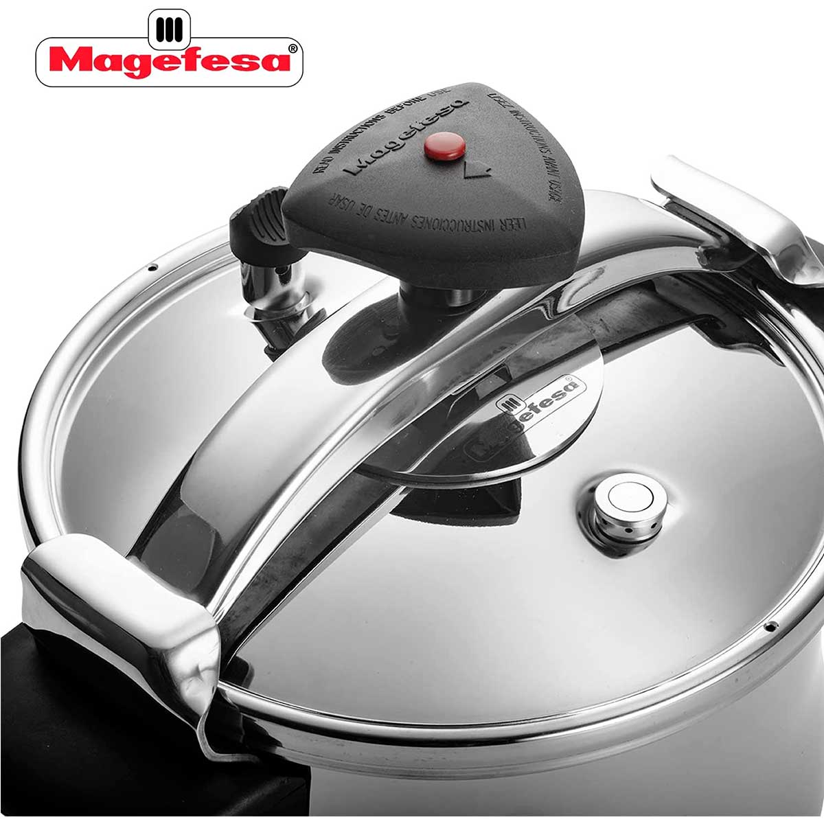 Olla a presión Star Magefesa 8L base Full Induction acero inox 3
