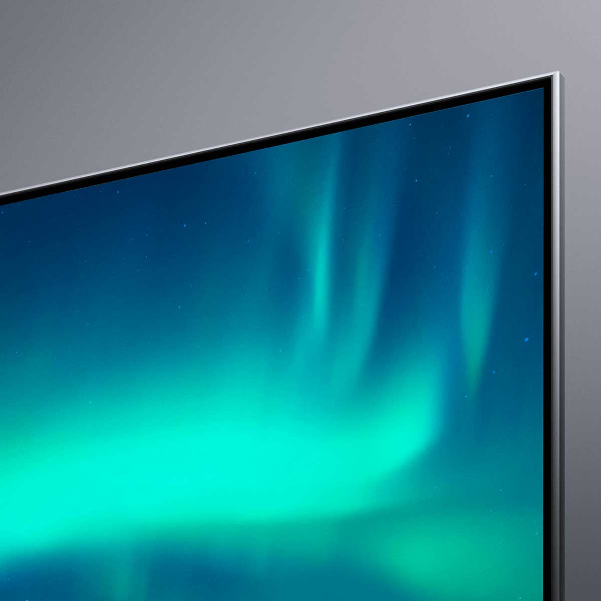 Televisor Smart TV Xiaomi Q2 55'' 4K UHD QLED WiFi Google TV G negro detalle marco