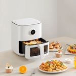 Freidora de aire Xiaomi Smart Air Fryer Pro 1600W 4L pantalla OLED control por voz blanco con platos