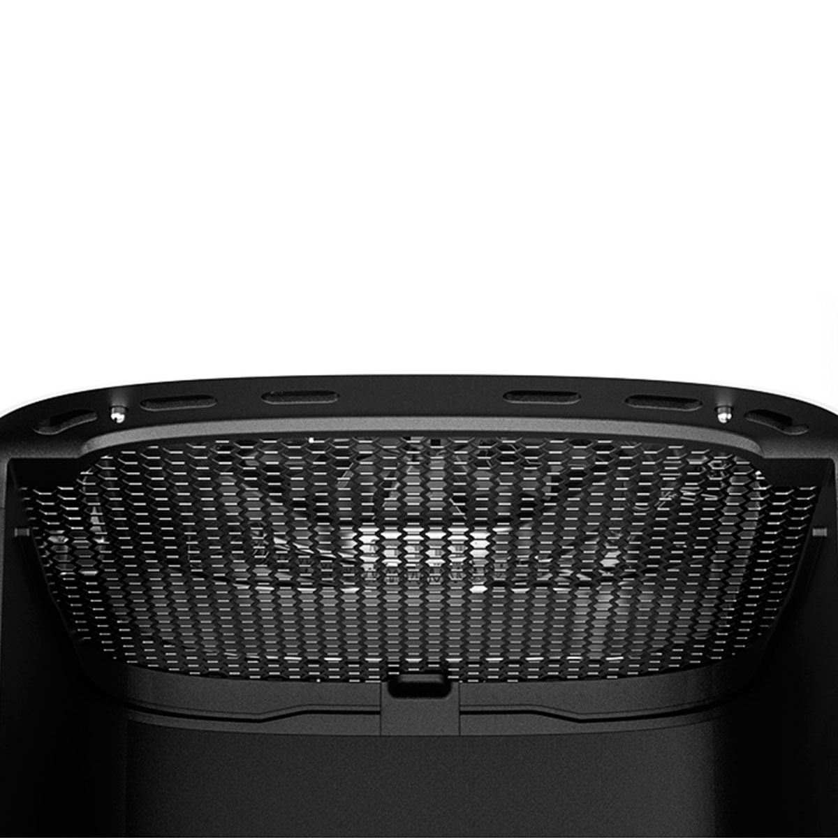 Freidora de aire Xiaomi Smart Air Fryer Pro 1600W 4L pantalla OLED control por voz blanco detalle rejilla