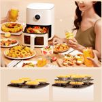 Freidora de aire Xiaomi Smart Air Fryer Pro 1600W 4L pantalla OLED control por voz blanco recetas