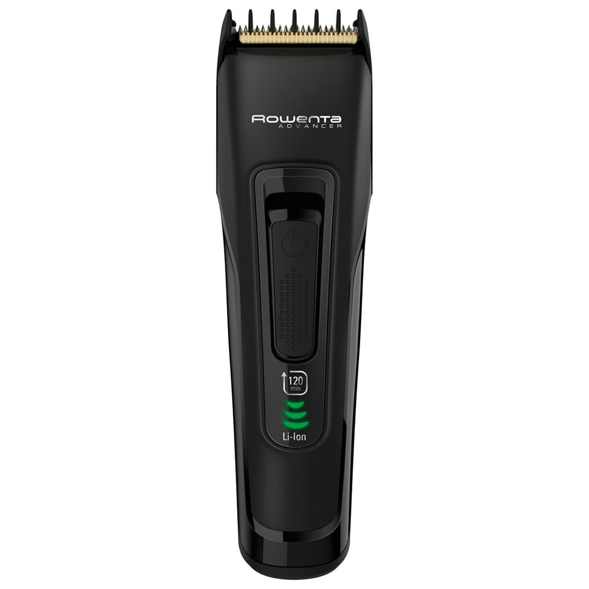 Cortapelos Rowenta Advancer Precision TN5200F4 29 longitudes 120 min negro frontal con peine integrado