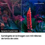 Televisor Smart TV Samsung CU8000 Crystal UHD 43'' 4K UHD LED Tizen WiFi Bluetooth 5.2 G negro características 2
