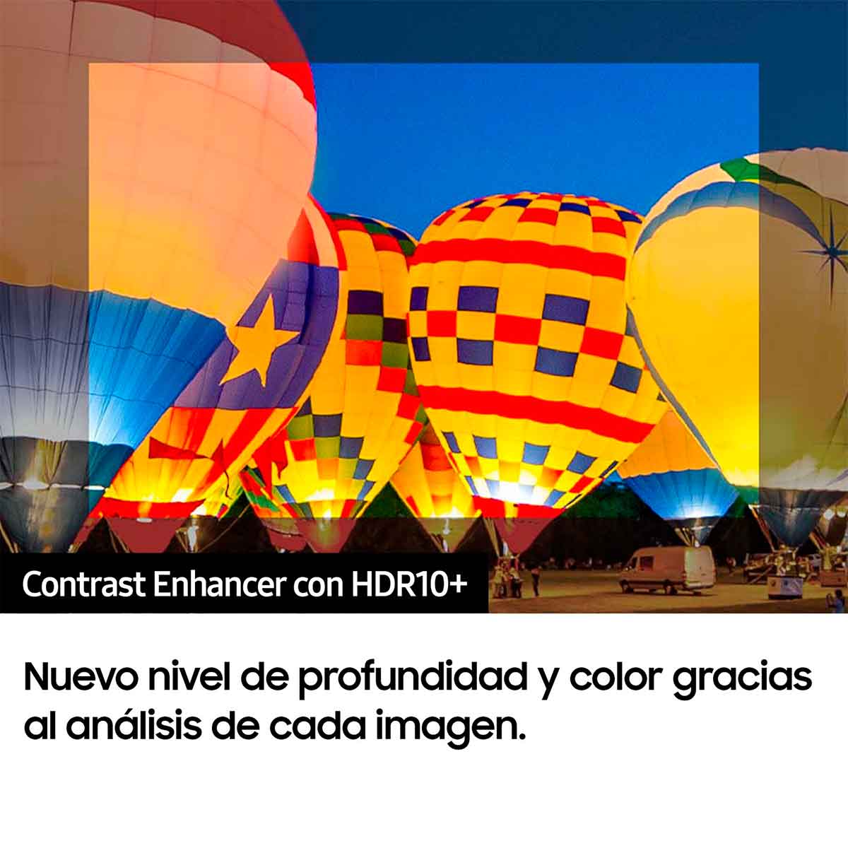 Televisor Smart TV Samsung CU8000 Crystal UHD 43'' 4K UHD LED Tizen WiFi Bluetooth 5.2 G negro características 6