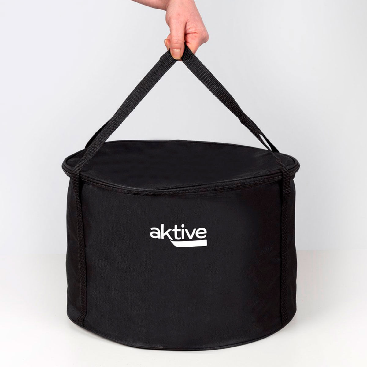 Barbacoa eléctrica de sobremesa Aktive Barbecue 2 en 1 con accesorios negro Ø31 cm bolsa de transporte