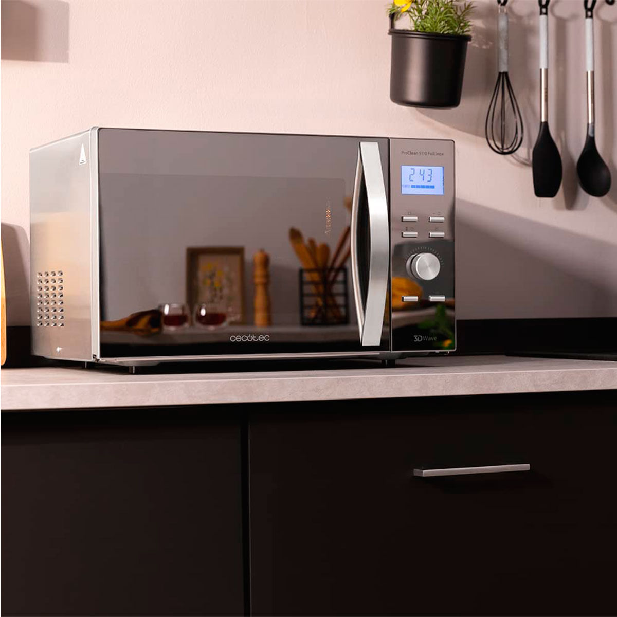 microondas-grill-cecotec-proclean-9110-cocina