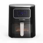 Freidora de aire Air Crispy 6005B Universal Blue 1450W 5L 6 recetas con accesorios negro