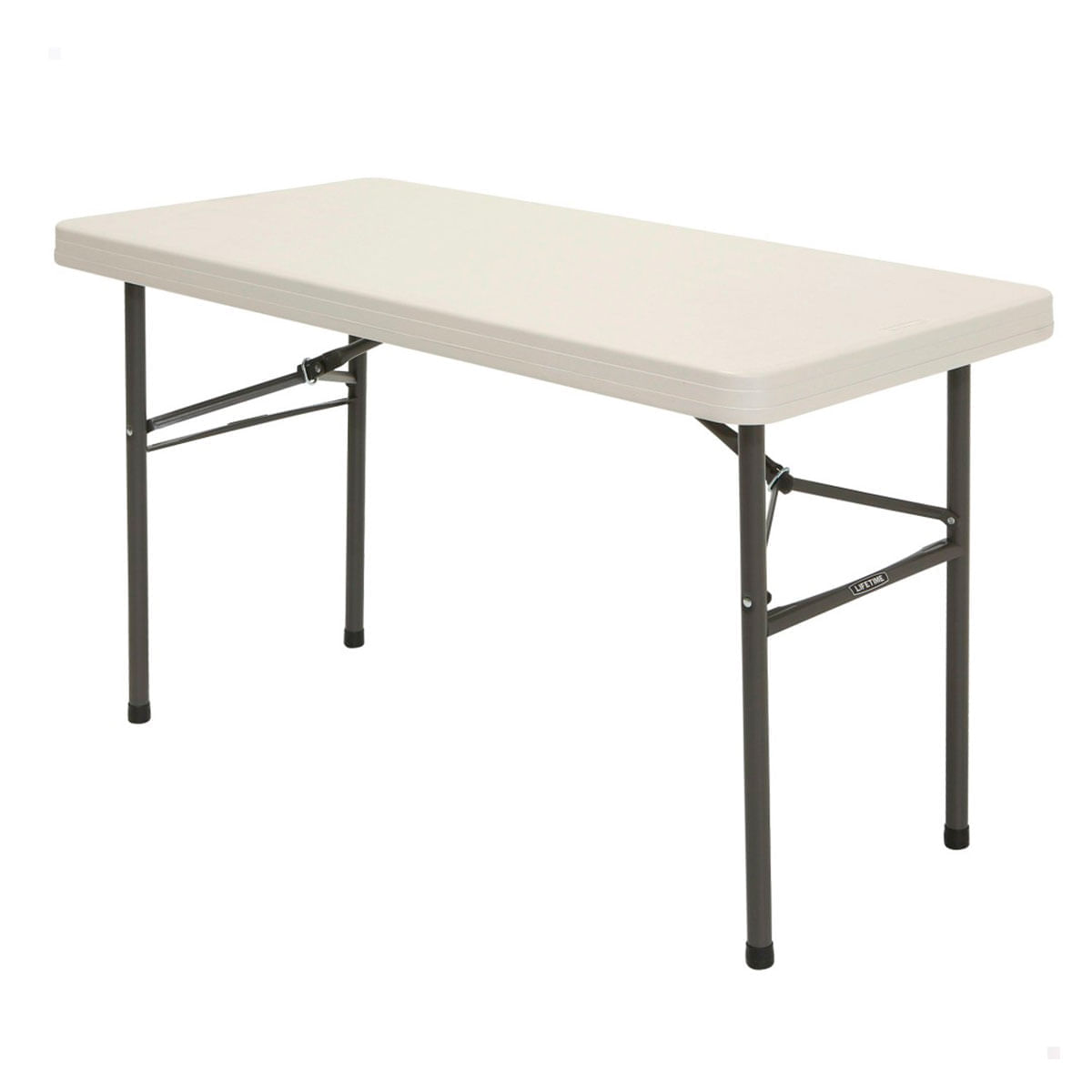 Mesa plegable Lifetime 4 personas forma rectangular 74x122x61 cm